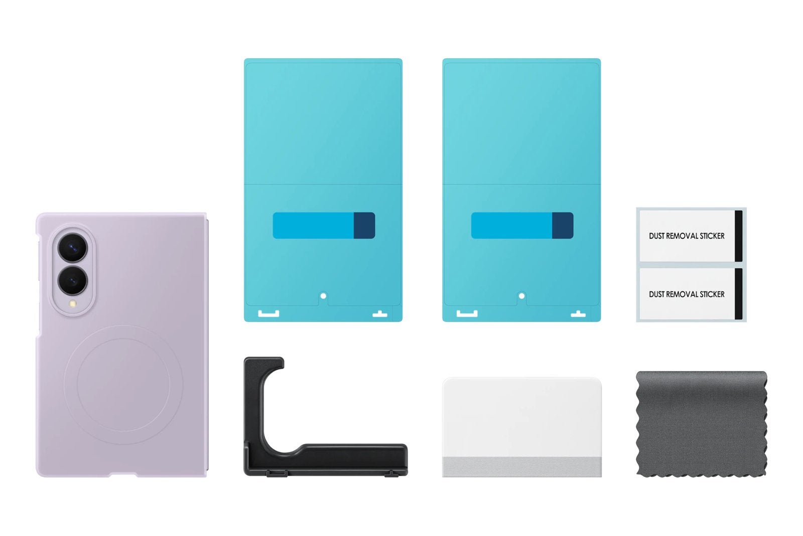Siliconen magneethoekje Samsung Z Fold 8 Lavender Nieuw, Ophalen of Verzenden, Nieuw