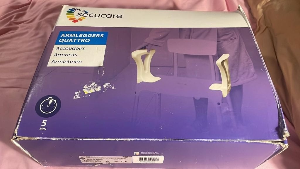 Secucare Armleuning Quattro voor douchestoel, Diversen, Ophalen of Verzenden