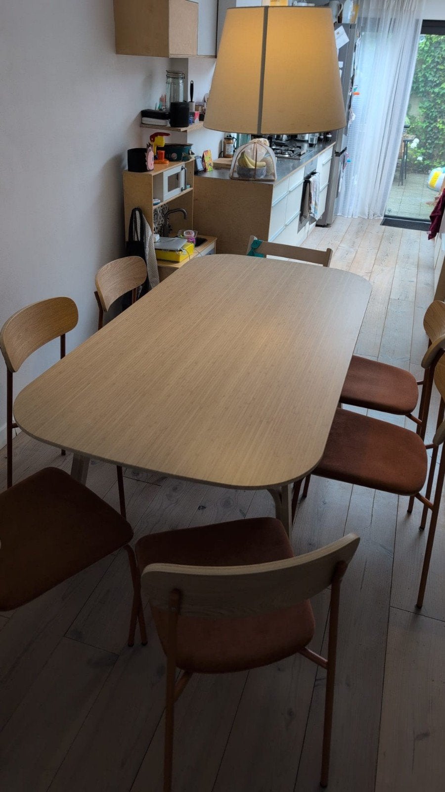 eettafel Voxlov Ikea, 150 à 200 cm, Cinq personnes ou plus, Enlèvement, 50 à 100 cm