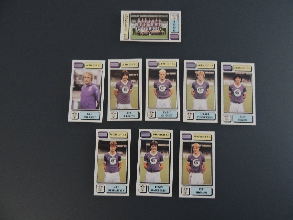 Panini FB 83 Anderlecht, Verzamelen, Ophalen of Verzenden, Zo goed als nieuw