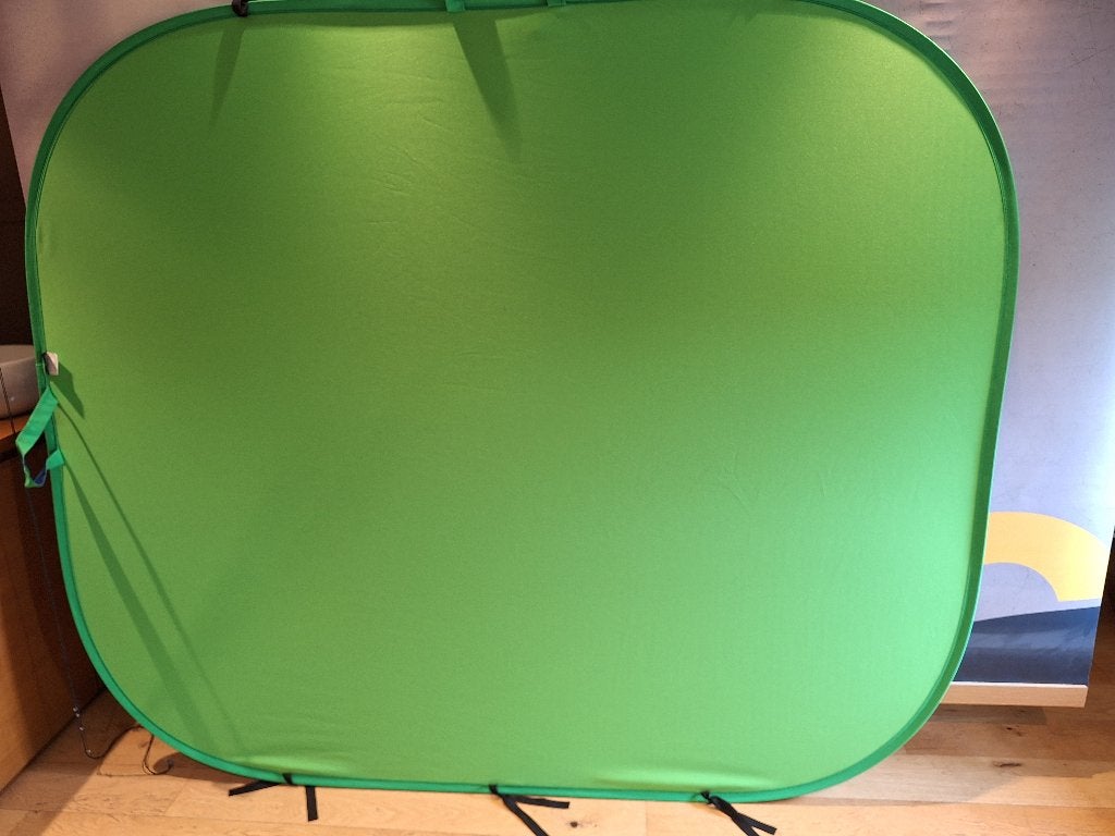 Portable green screen, Ophalen, Zo goed als nieuw, Achtergrond