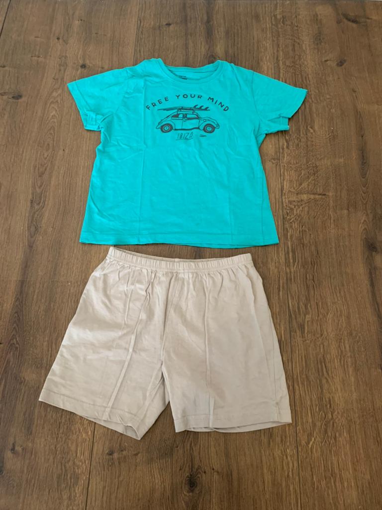 Pyjama met korte broek, Ophalen, Zo goed als nieuw, Jongen, Setje