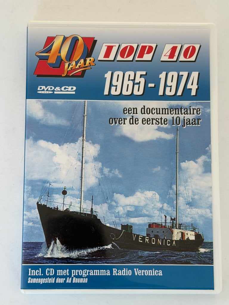 40 Jaar Top 40 - 1965-1974 (DVD-CD Set), CD & DVD, DVD | Musique & Concerts, Tous les âges, Enlèvement ou Envoi, Utilisé, Documentaire