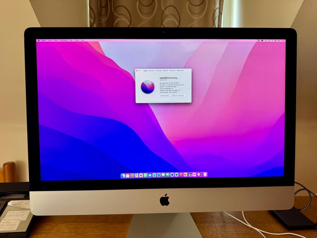 Apple iMac Retina 5K 27-inch (Late 2015) Excellent condition, Computers en Software, Apple Desktops, Ophalen, Zo goed als nieuw