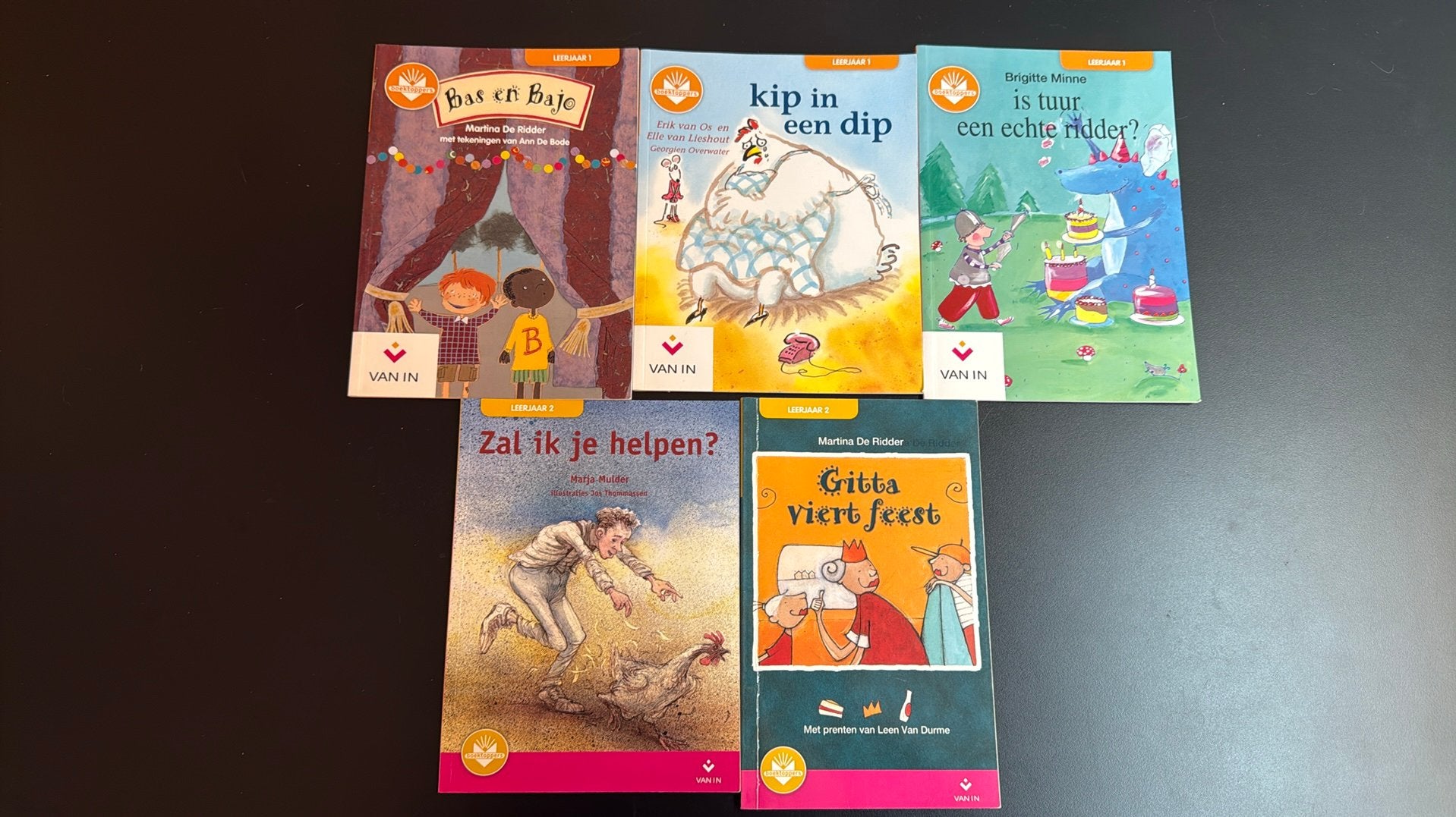 5 boektoppers eerste en tweede leerjaar, Boeken, Kinderboeken | Jeugd | onder 10 jaar, Ophalen of Verzenden, Zo goed als nieuw