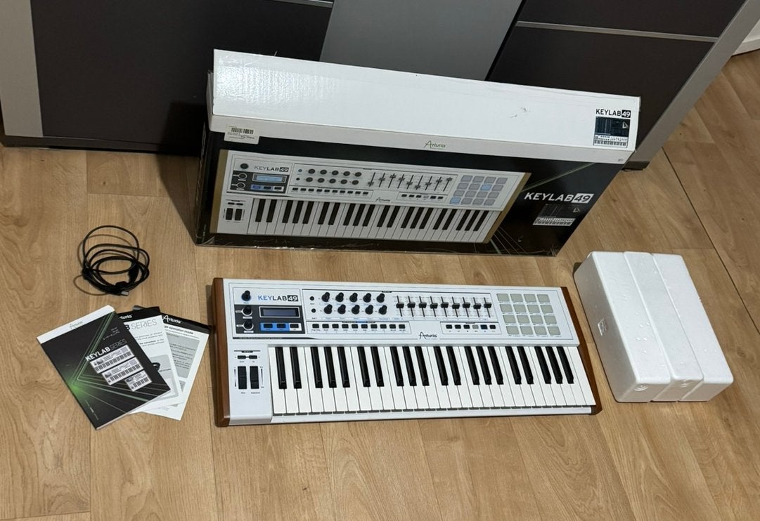 Contrôleur MIDI Arturia Keylab 49, Musique & Instruments, Enlèvement, Utilisé