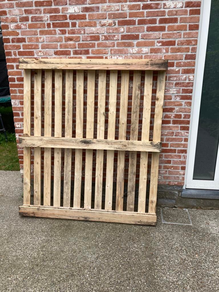 houten pallet 160x140, Enlèvement, Comme neuf, Palette