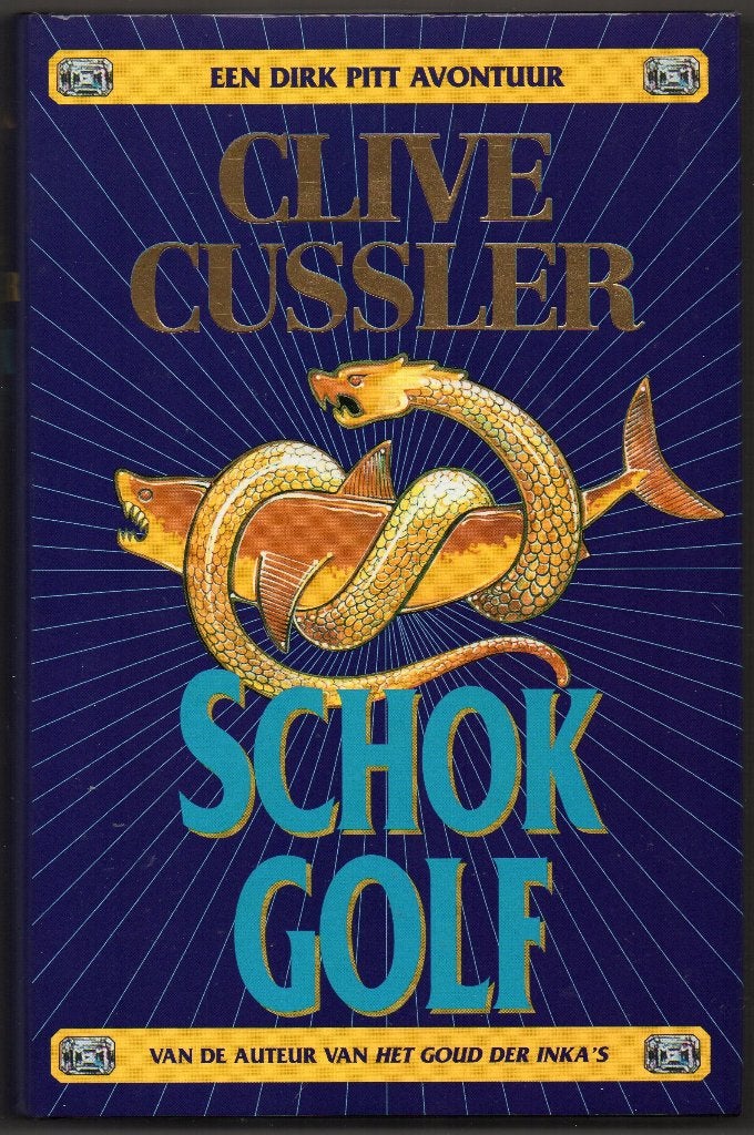 Clive Cussler - Schokgolf, Boeken, Thrillers, Ophalen of Verzenden, Zo goed als nieuw, Clive Cussler, Nederland