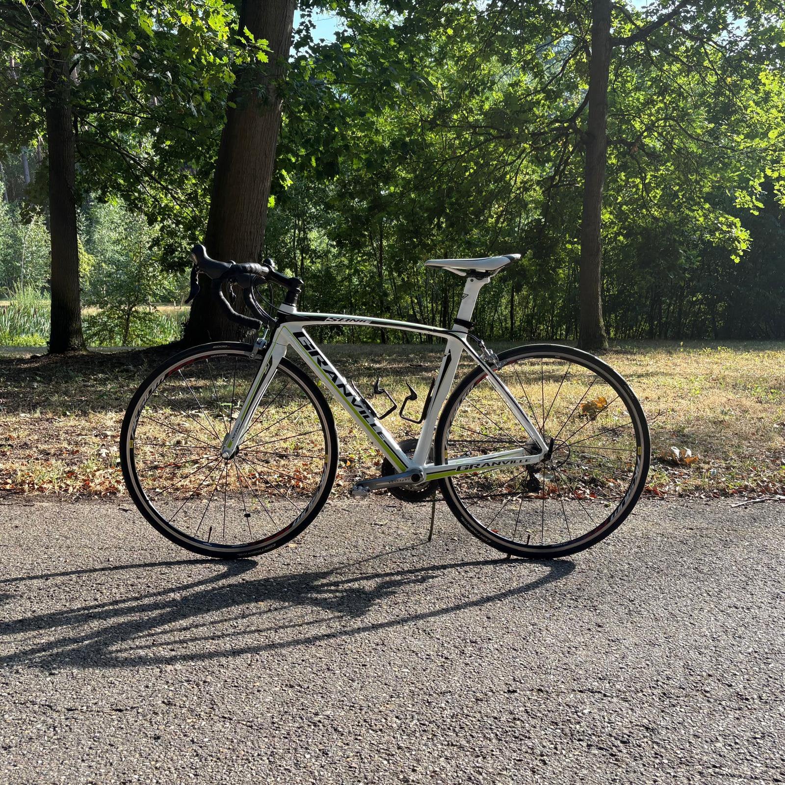 Granville Sankt Racefiets Carbon, Fietsen en Brommers, Carbon, Velgrem, 15 tot 20 versnellingen, 53 tot 57 cm