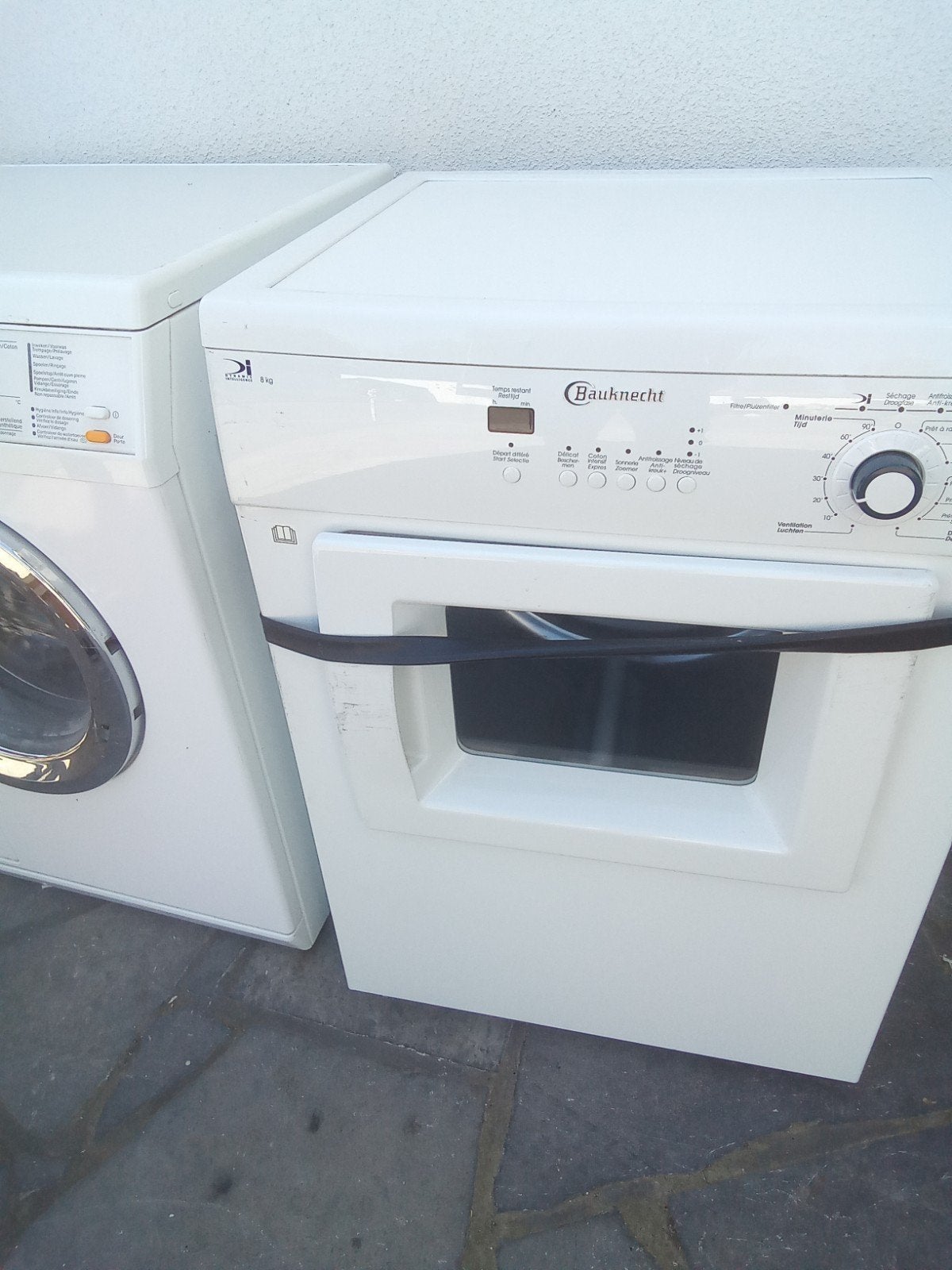 droogkast Bauknecht 8 kg tv f, Electroménager, Sèche-linge, Enlèvement