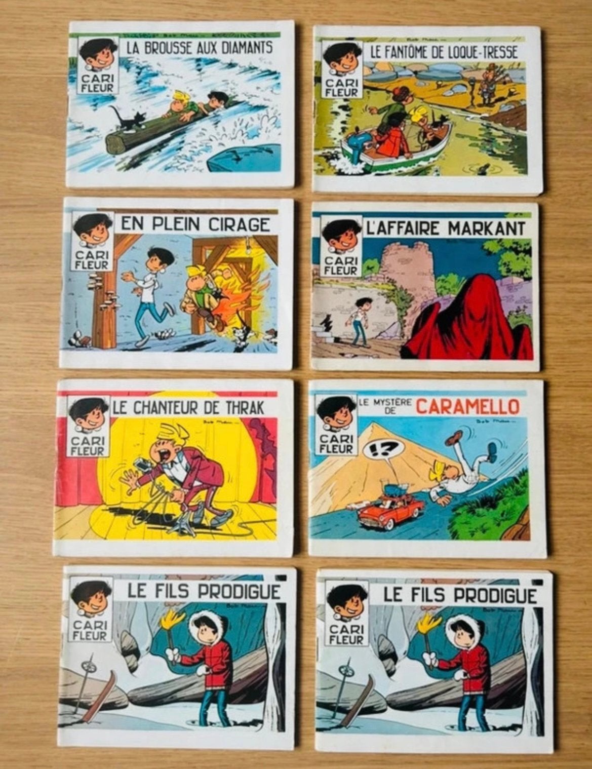 Bob Mau - 8x publications de Cari Fleur | Knorr, Enlèvement ou Envoi