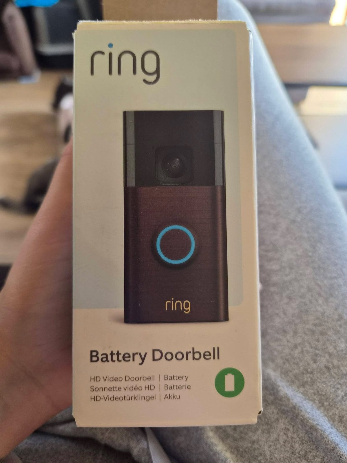 Ring deurbel, Audio, Tv en Foto, Ophalen, Zo goed als nieuw