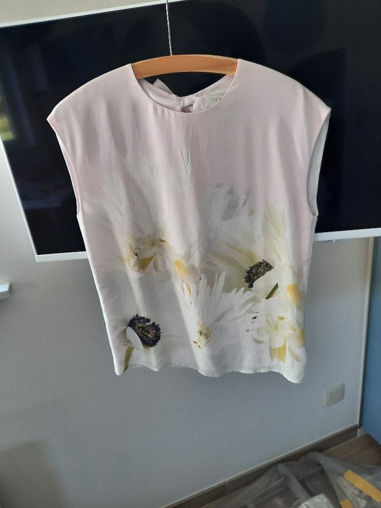 Blouse été, Wit, Zo goed als nieuw, Maat 36 (S), Ophalen