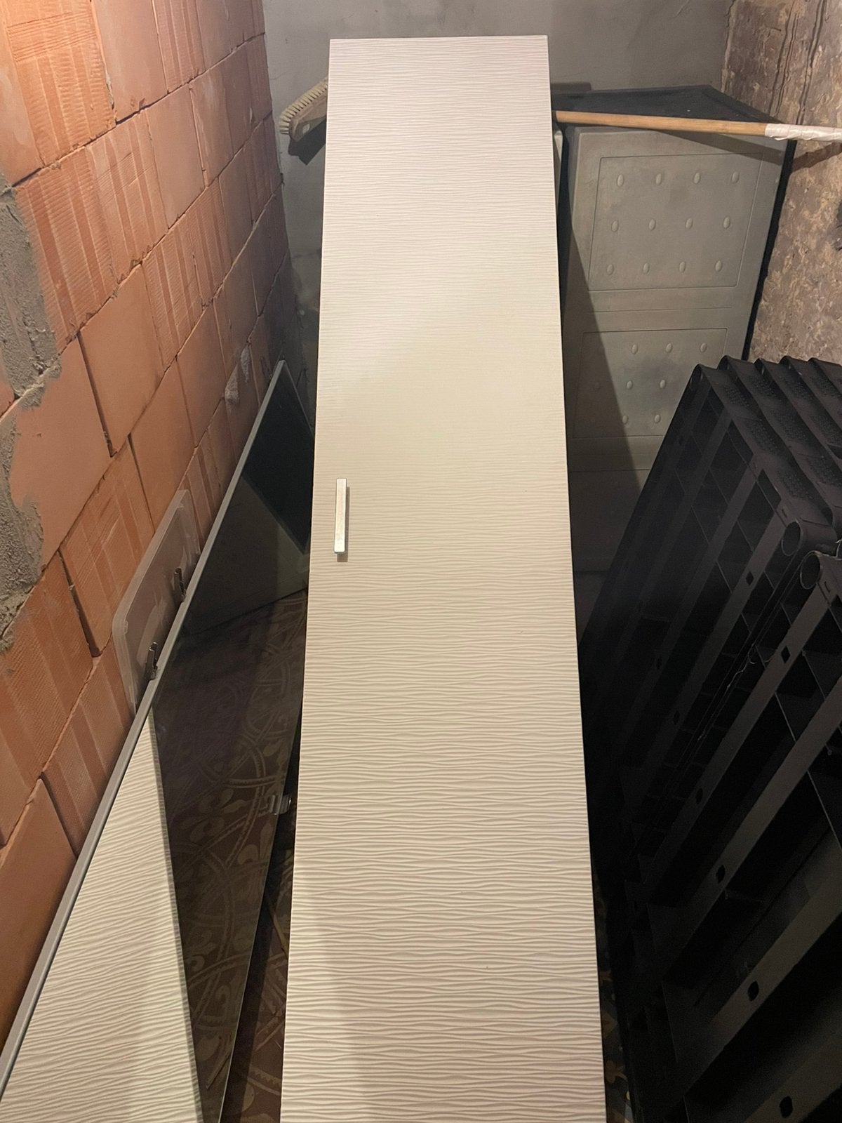 2 deuren ikea kast incl spiegel, Ophalen, Gebruikt