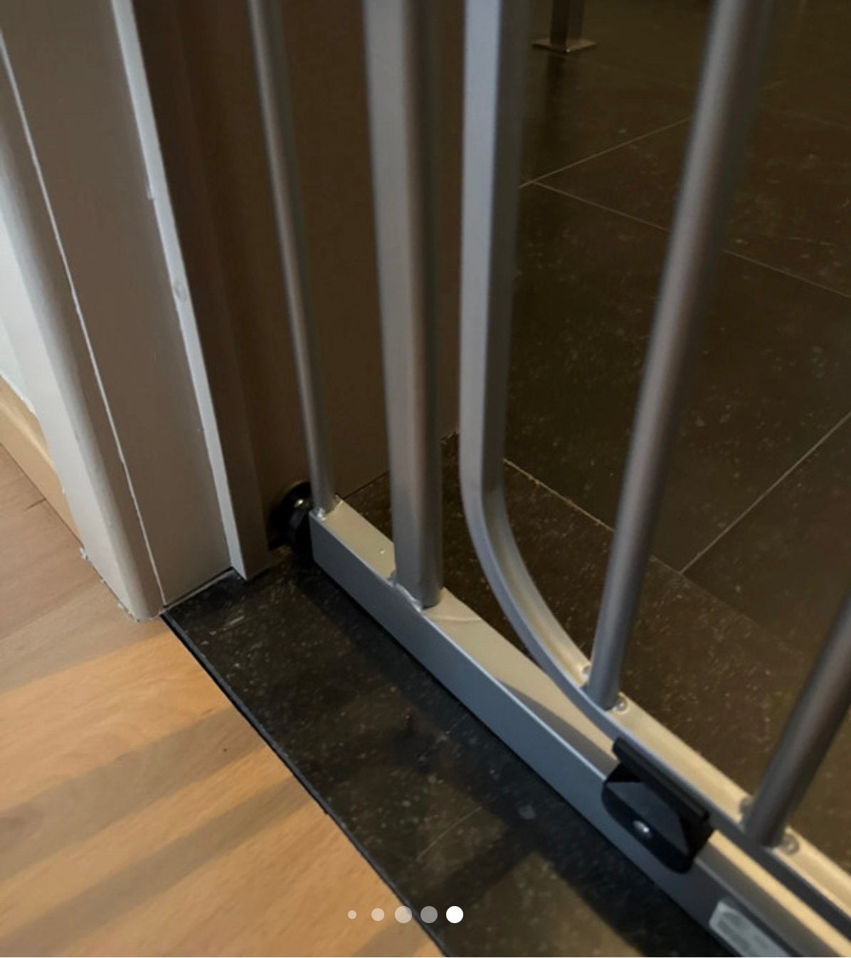 Veiligheids rekje, Kinderen en Baby's, Ophalen, Aluminium, Zo goed als nieuw, Klemhekje