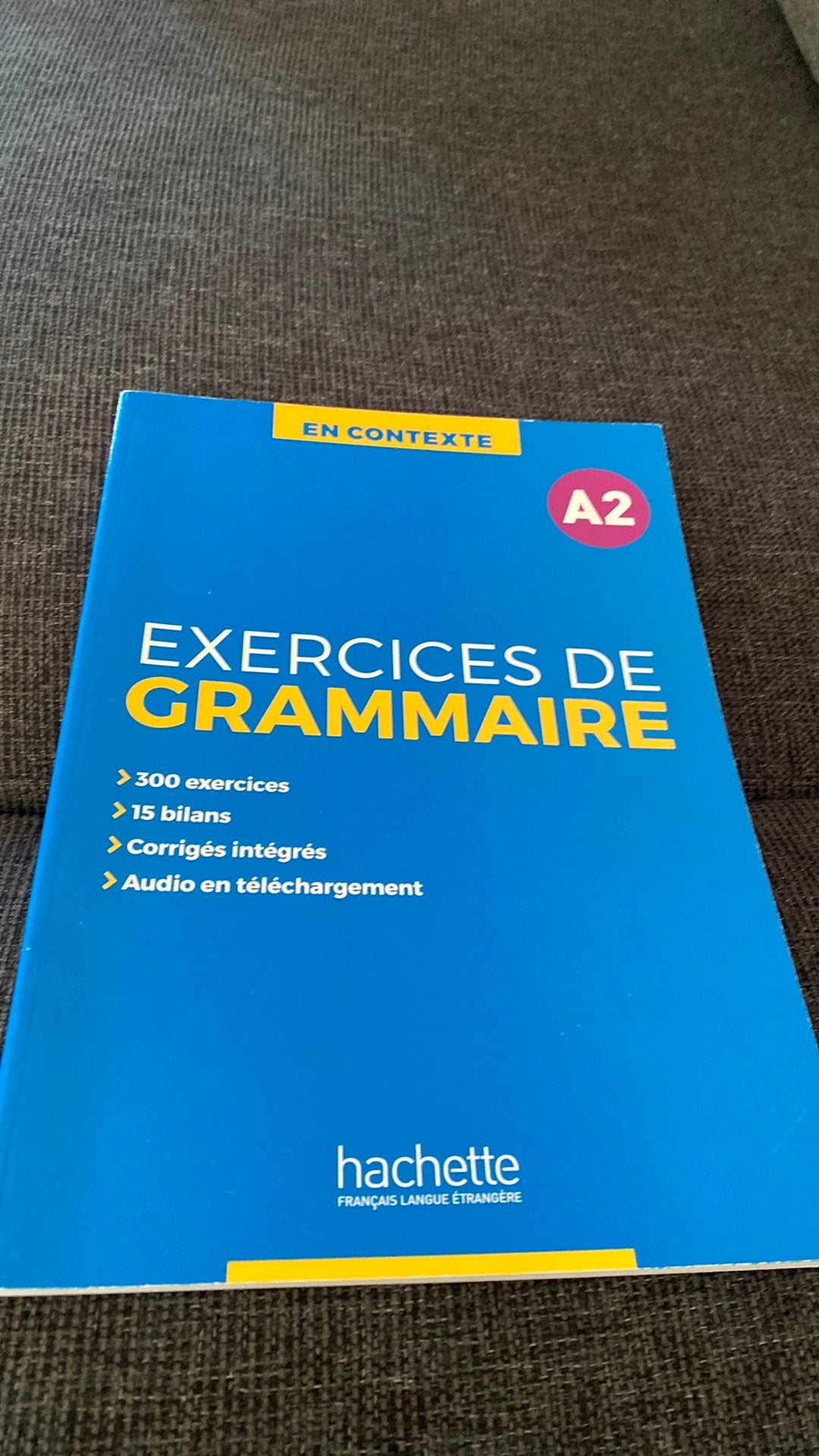 Exercices de grammaire - nog niet in geschreven, Ophalen, Zo goed als nieuw
