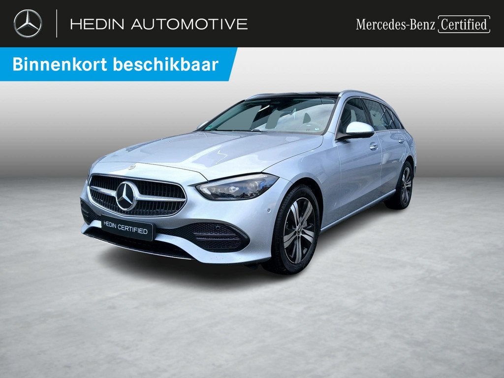 Mercedes-Benz C-Klasse 300 e Break Luxury Line | Panoramisch, Autos, Argent ou Gris, Entreprise, 13 g/km, Automatique