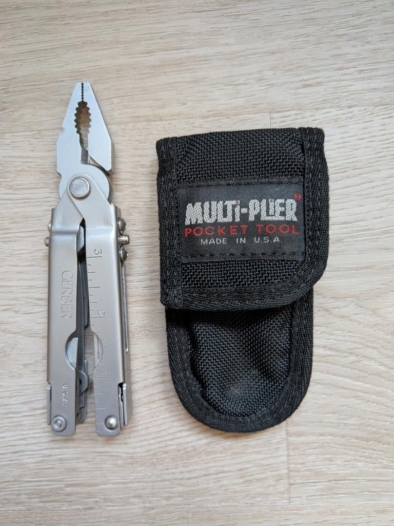 Vintage Gerber Multi-Plier 600– Bluntnose – Perfecte Staat, Enlèvement ou Envoi, Comme neuf