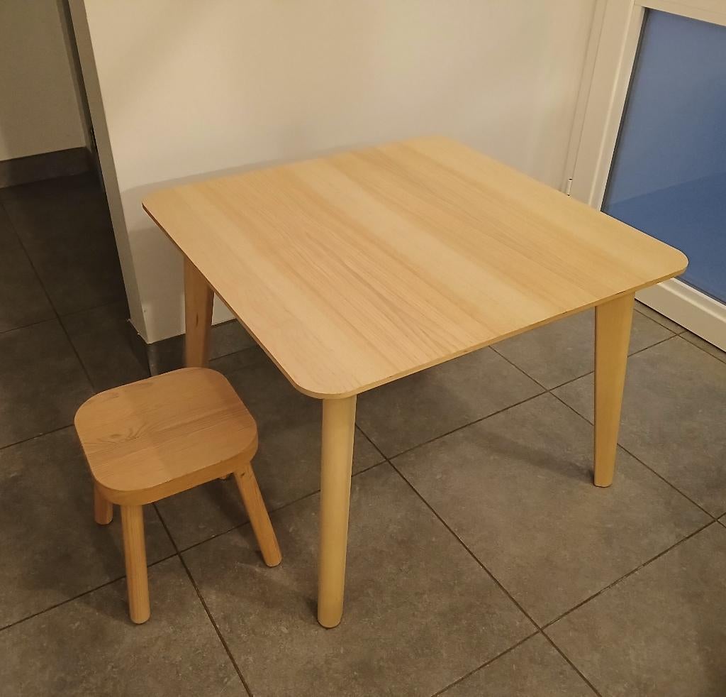 Ik zoek kindertafel, Enlèvement, Table(s)