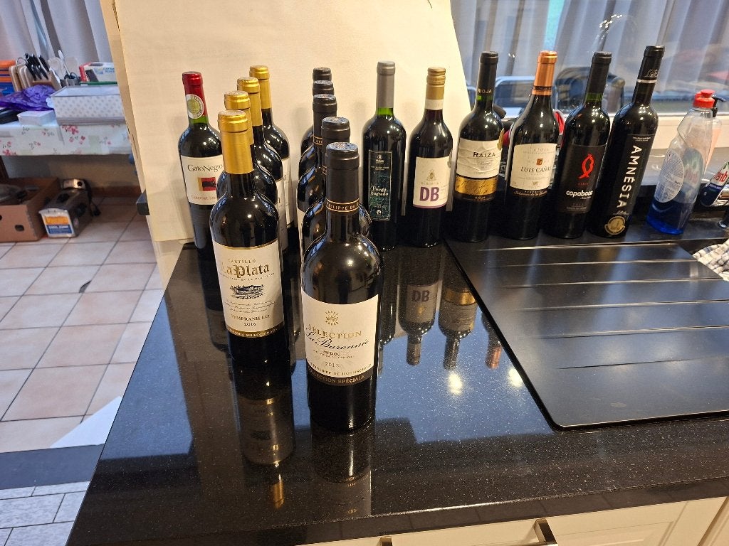 Lot de vins/champagne/cava/porto, Enlèvement, Neuf