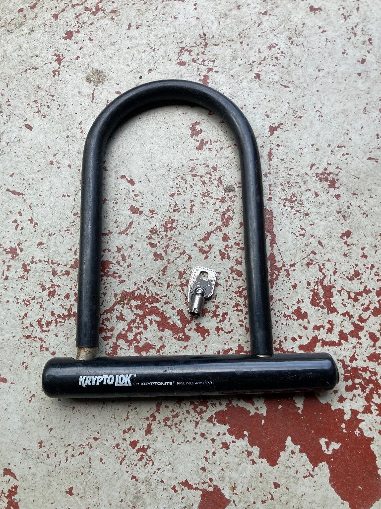 Kryptonite fietsslot, Fietsen en Brommers, Ophalen of Verzenden, Gebruikt, Beugelslot