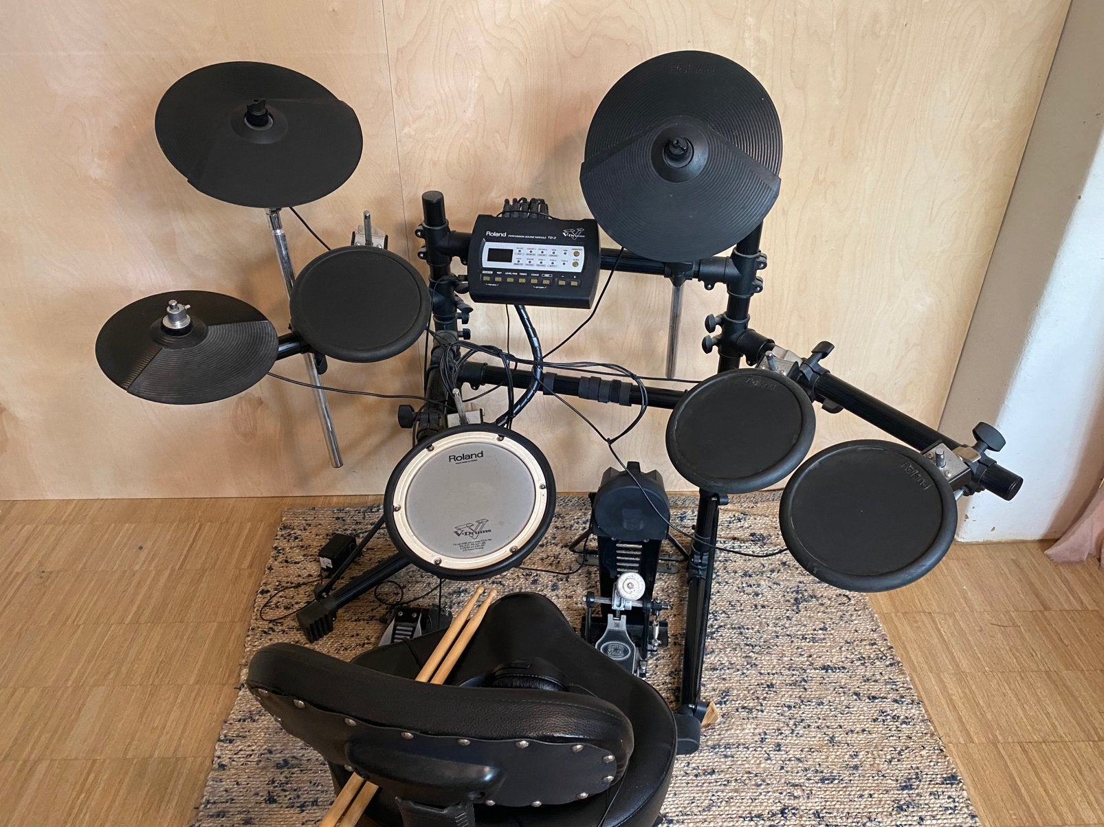Elektronisch drumstel Roland TD-3, Musique & Instruments, Batteries & Percussions, Enlèvement, Utilisé, Roland, Électronique