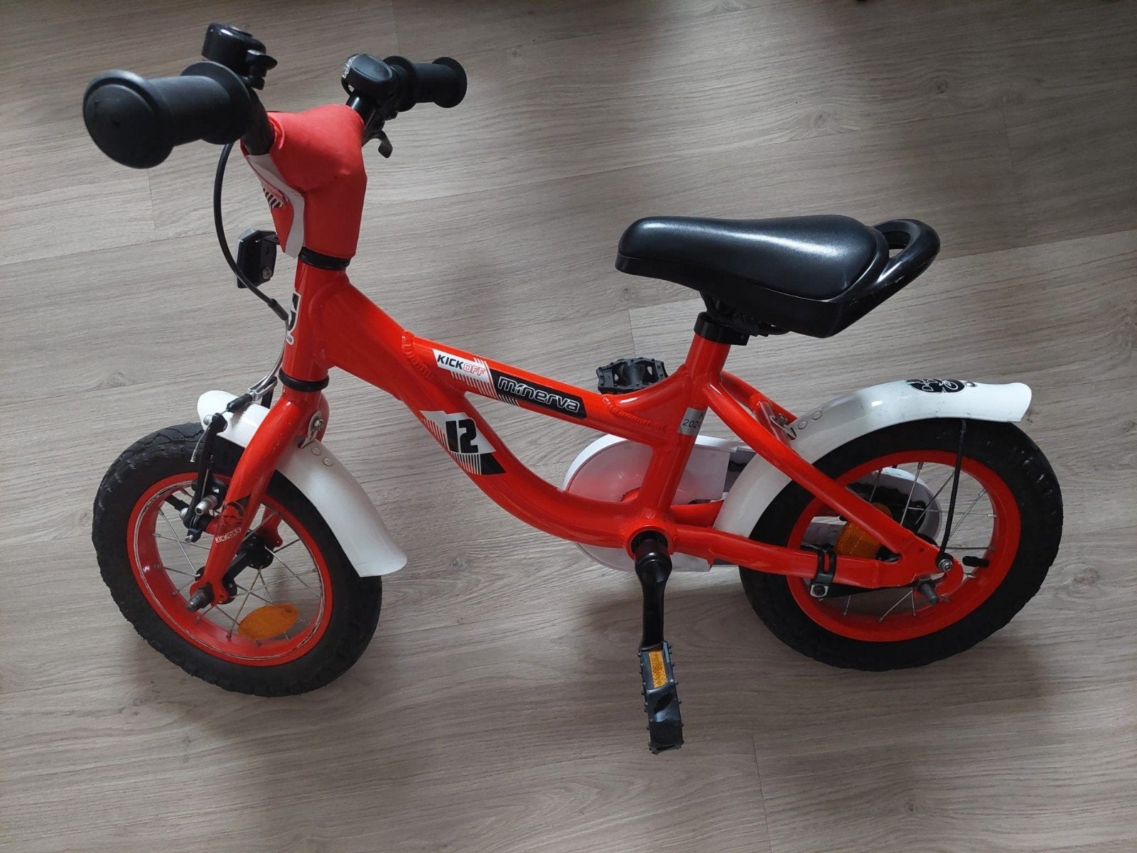 Kinderfiets 12", Ophalen