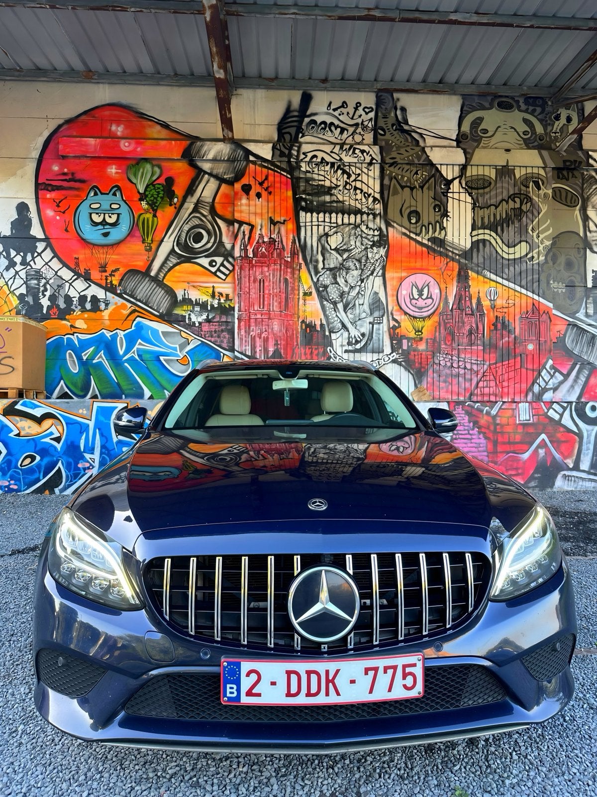 Mercedes-Benz C200D Facelift Station Wagen, Cuir, Phares entièrement LED, Achat, Boîte manuelle