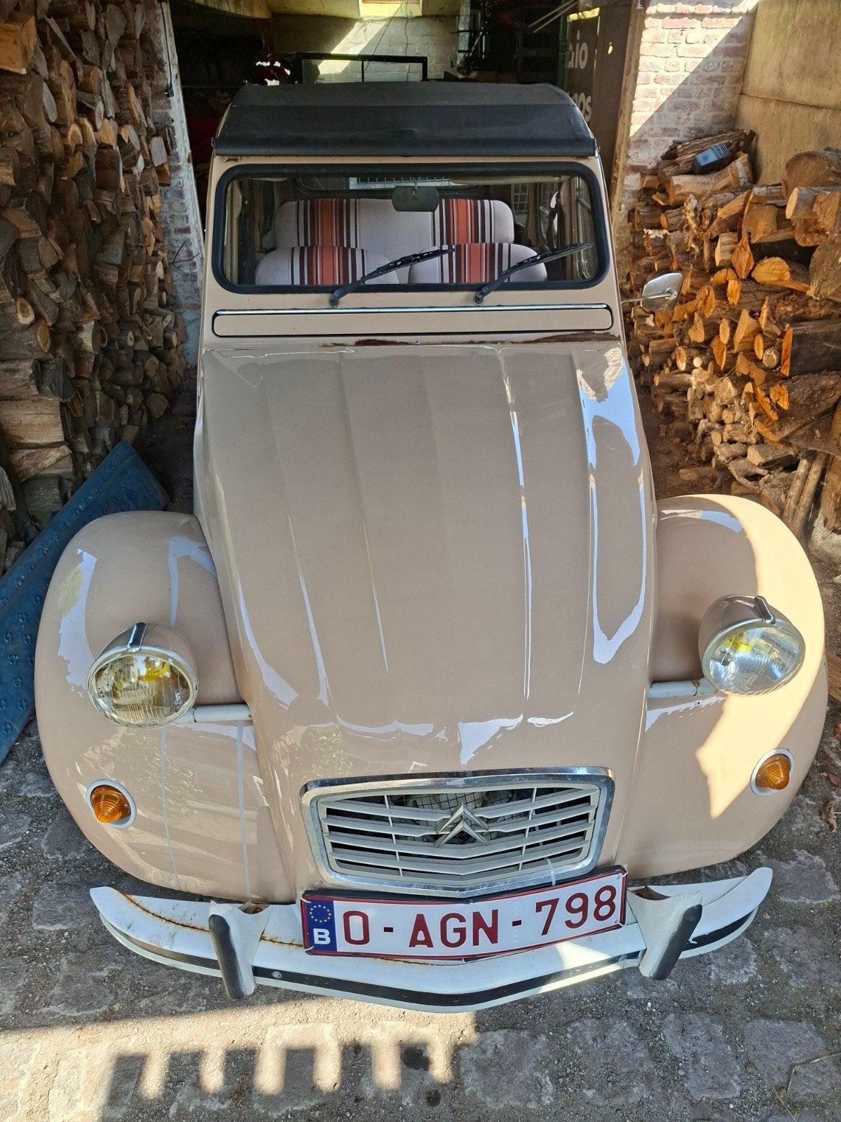 citroen 2 pk 2cv, 2CV, Bedrijf, Te koop, Groen