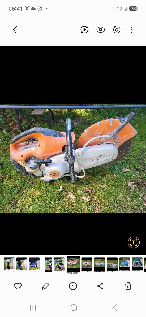 Stihl 410, Ophalen