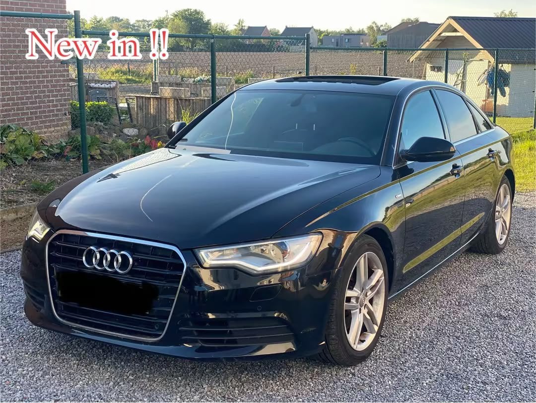 Audi A6 2012 Pro S Line – Full Option, Auto's, Bedrijf, Handgeschakeld, Panoramadak, A6