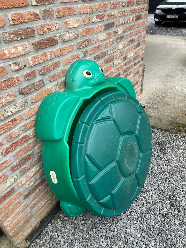 Little Tikes schildpad zandbak met deksel – goede staat, Kinderen en Baby's, Ophalen, Zo goed als nieuw