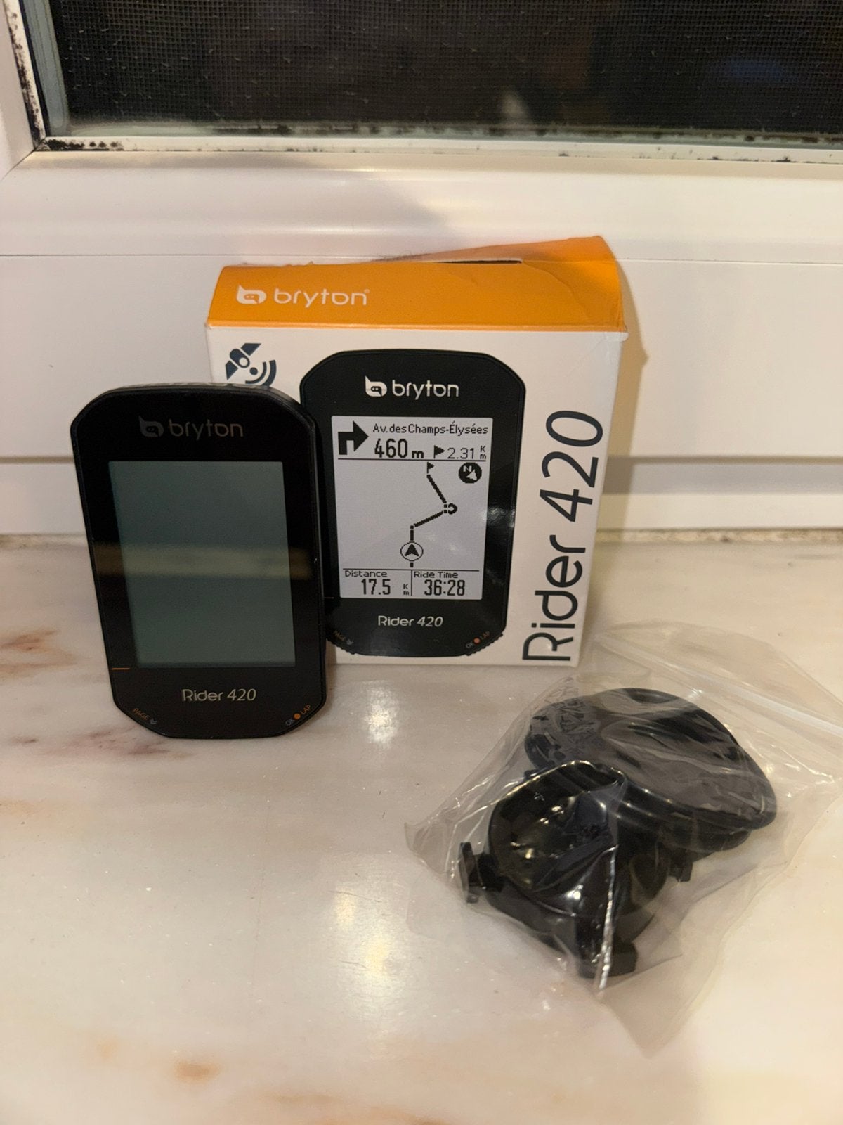 Bryton Rider 420, Enlèvement, GPS, Comme neuf