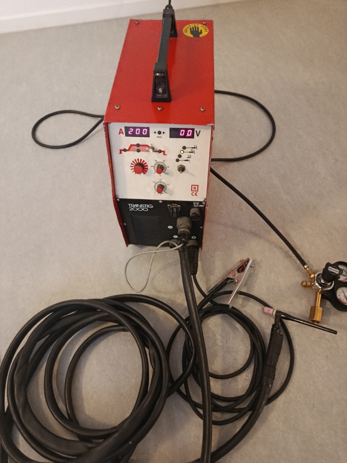 fronius laspost TIG transtig 2000, Enlèvement
