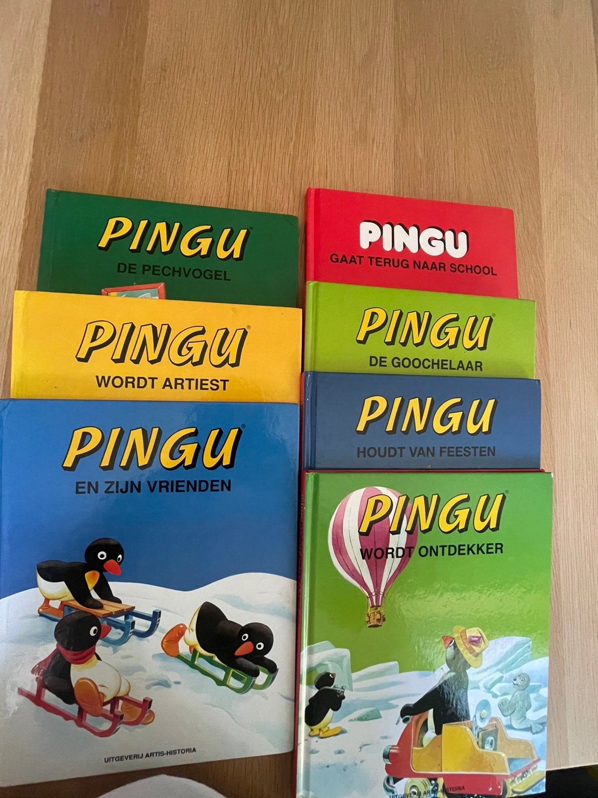 Pingu boekjes 7 stuks, Boeken, Ophalen, Gelezen, 3 tot 4 jaar