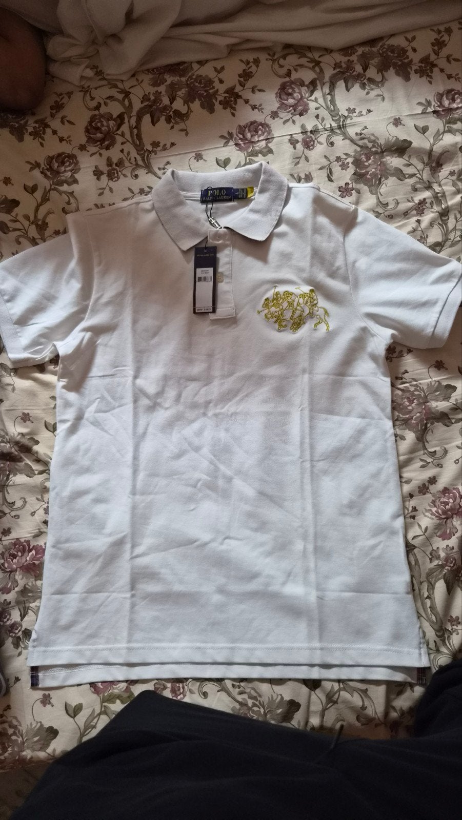 Ralph Lauren polo, Kleding | Heren, Maat 52/54 (L), Wit, Ralph Lauren, Nieuw