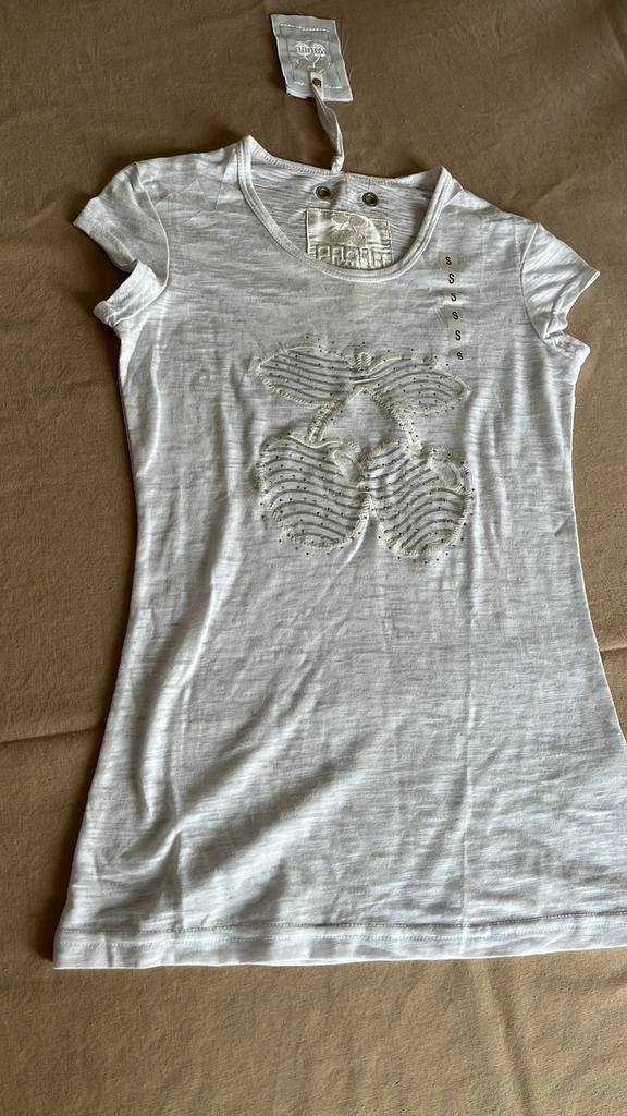 Crème kleurige T-shirt, maat S, merk Pacha, Enlèvement ou Envoi, Comme neuf, Taille 36 (S)