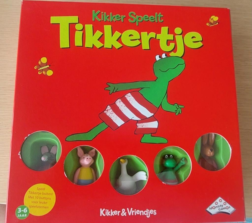 Tikkertje binnen en buiten, Ophalen of Verzenden