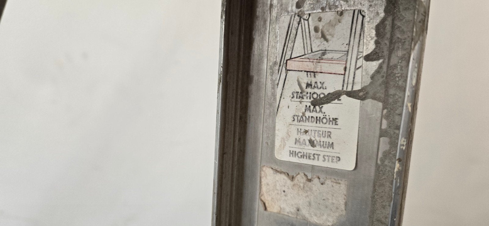 échelle en aluminium professionnels en parfait état très sta, Enlèvement ou Envoi, Échelle