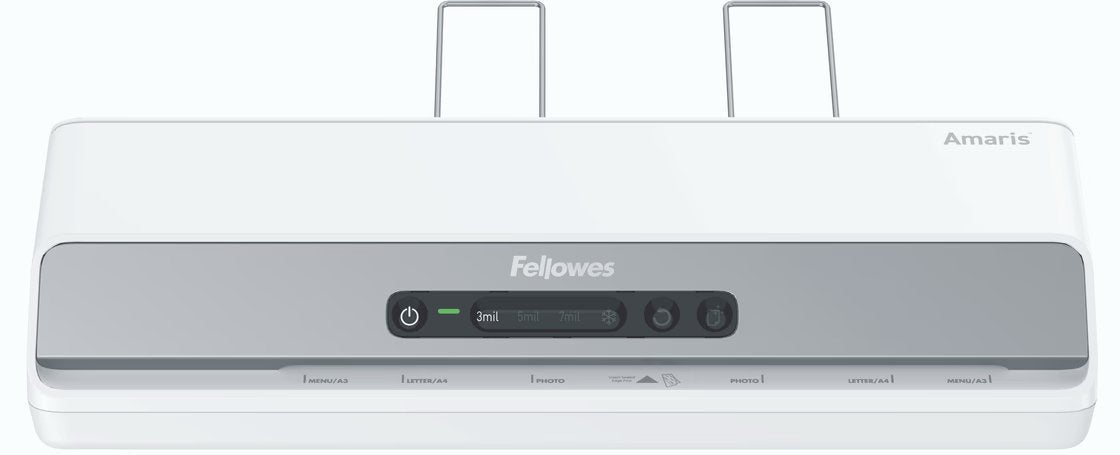 Fellowes lamineermachine Amaris + 3 dozen lamineerhoezen, Ophalen of Verzenden, Nieuw