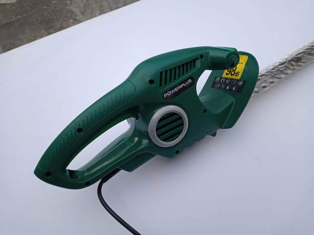 Elektrische haagschaar 'PowerPlus', Tuin en Terras, Heggenscharen, Ophalen, Gebruikt, Elektrisch, Powerplus garden