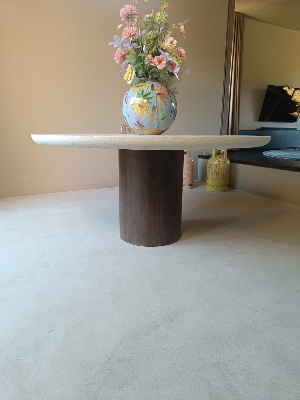 mortex eettafel 6 personen, Ophalen