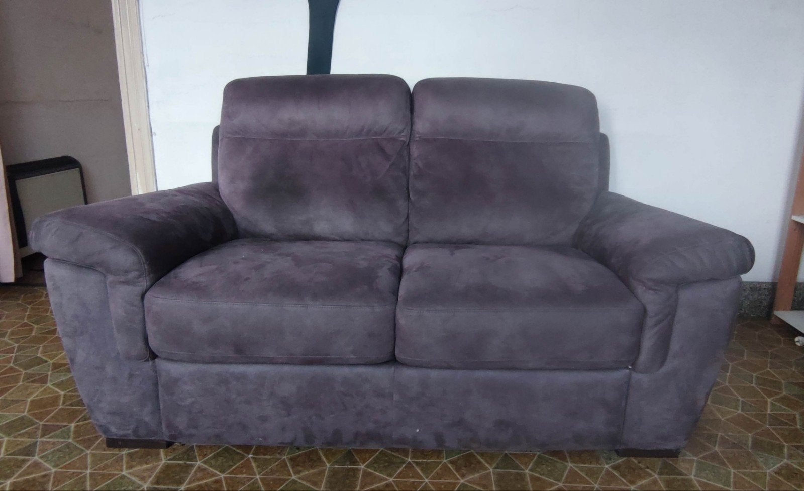salon zetel 2 personen, Ophalen, Gebruikt, Tweepersoons, Rechte bank