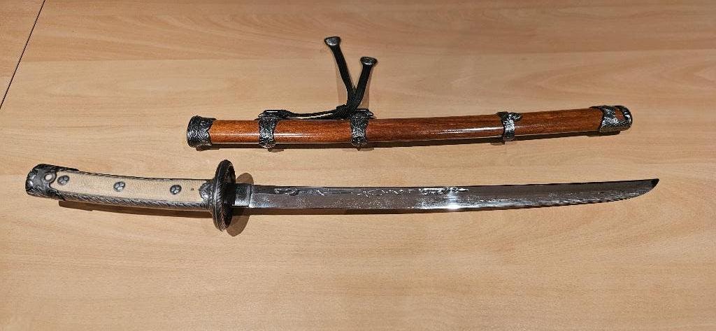 Decoratieve Japanse stijl kortzwaard/dolk - mooie replica, Verzamelen, Militaria | Algemeen, Ophalen, Overige soorten, Mes of Dolk