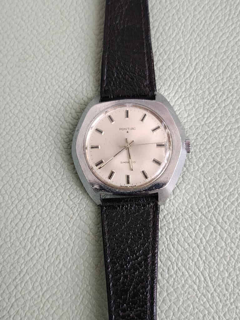 Pontiac horloge, Antiek en Kunst, Ophalen of Verzenden