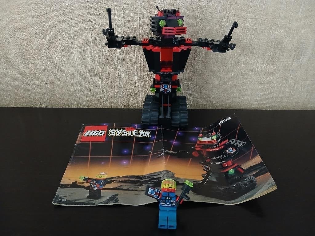 Lego System 6889 COMPLET + Livret de construction - VINTAGE, Lego, Ensemble complet, Instructions incluses, Enlèvement