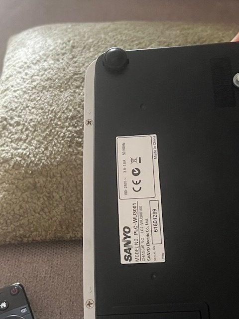 Beamer Sanyo PLC-WU3001, TV, Hi-fi & Vidéo, Projecteurs vidéo, Enlèvement, Utilisé, Sanyo