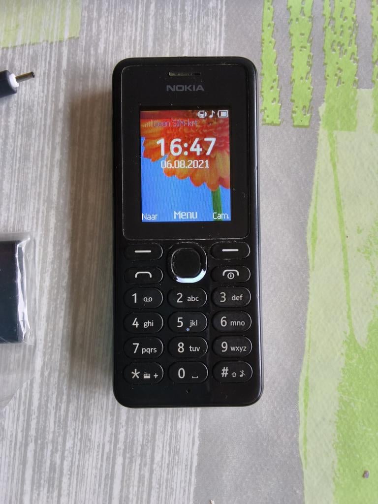 GSM Nokia 108 + extra batterij en adapter, Télécoms, Enlèvement