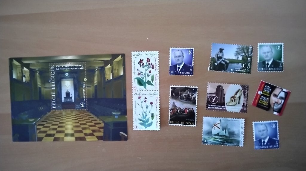 Lot Frankeerwaarde België **., Enlèvement ou Envoi