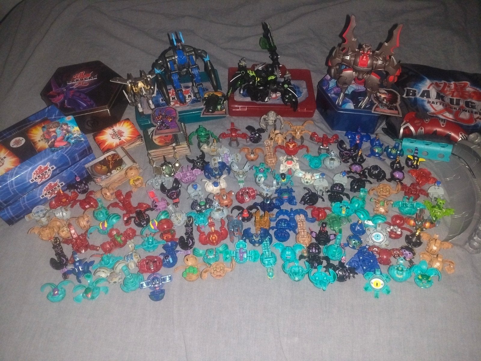 Collection Bakugan 130+, Collections, Enlèvement